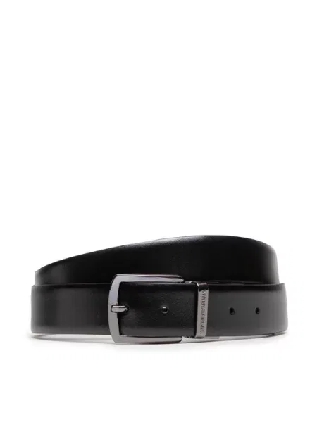 Pasek Emporio Armani czarny