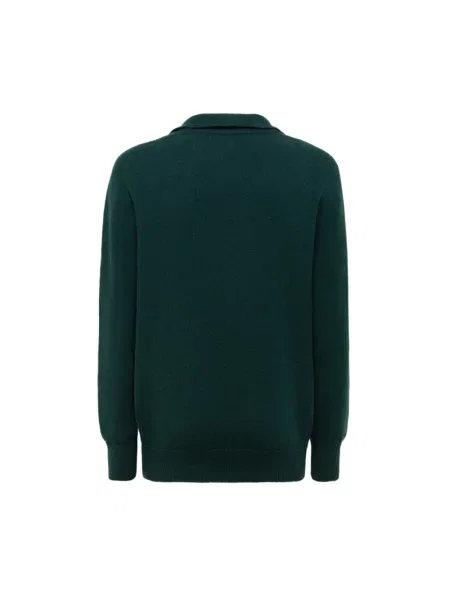 Dzianinowy sweter Laneus zielony