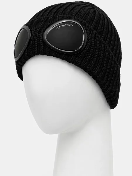 C.P. Company căciulă de lână negru