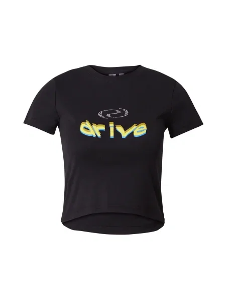 Résumé Tričko Tamia horčicová / svetložltá / nefritová čierna