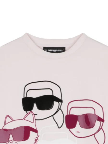 Rochie copii Karl Lagerfeld roz