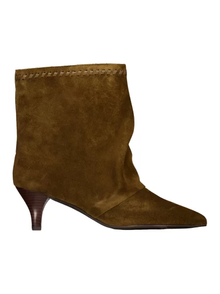 Buty do kostki Toral skórzane brązowe