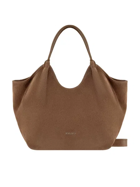 RYLKO Shopper torba zeleno smeđa
