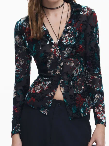 Bluza Desigual z dolgimi rokavi