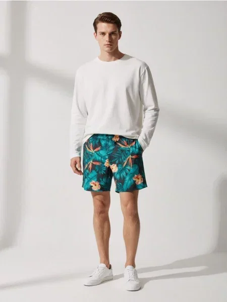 Sinsay Koupací kraťasy vícebarevná