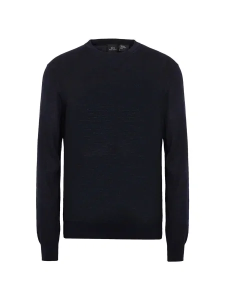 Pulover Armani Exchange de lână albastru