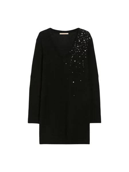Sukienka maxi Pennyblack wełniana czarna