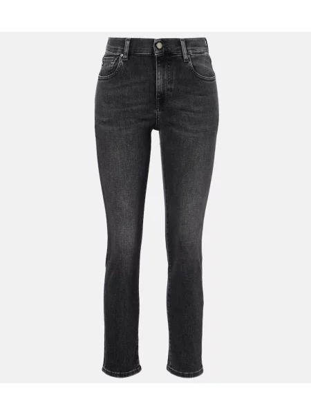 Cropped farmerek Ag Jeans szürke