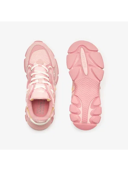 Lacoste Buty Sportowe Neo Z Kontrastowym Materiałem różowe