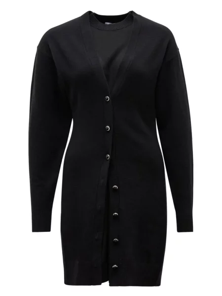 Mała mały sukienka mini Rabanne garniturowa czarna