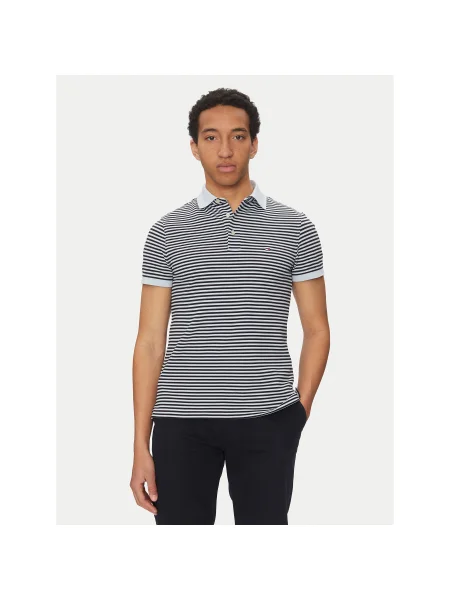 Tommy Hilfiger Pólóing Slim Fit sötétkék