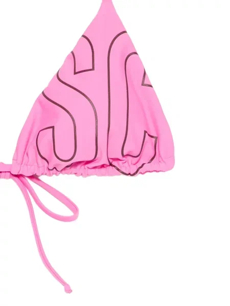 Top Moschino cu imagine roz