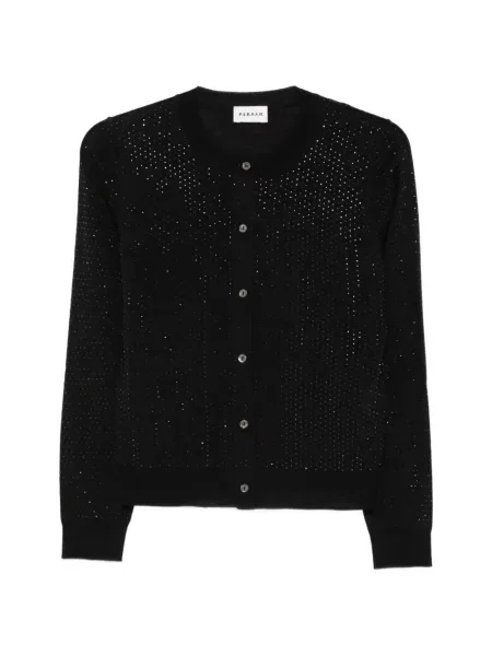 Stras cardigan P.a.r.o.s.h. negru