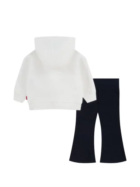 Bluza z kapturem dziecięca Levi's biała