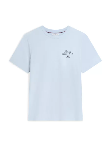 TOMMY HILFIGER Tricou bleumarin / deschis albastru