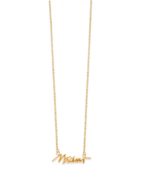 Colier Moschino cu autograf
