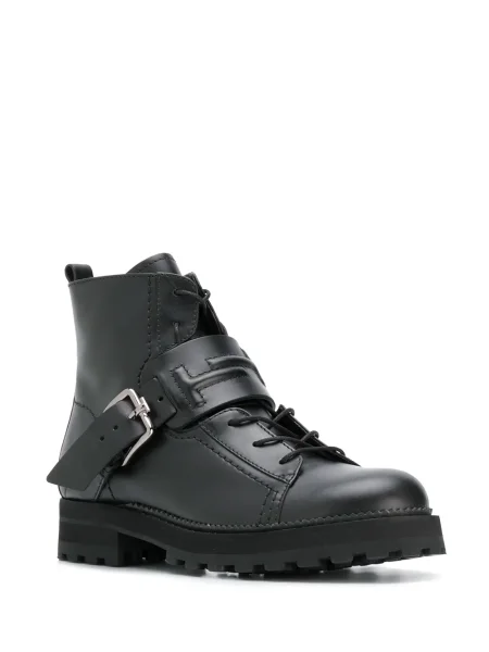 Botine Tod's cu bretele negru