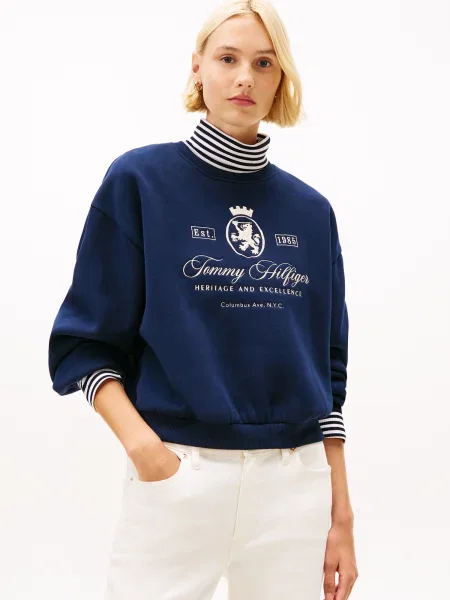 Palton Tommy Hilfiger alb