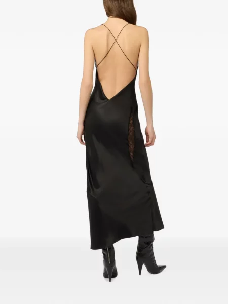 Rochie Roberto Cavalli din dantelă negru