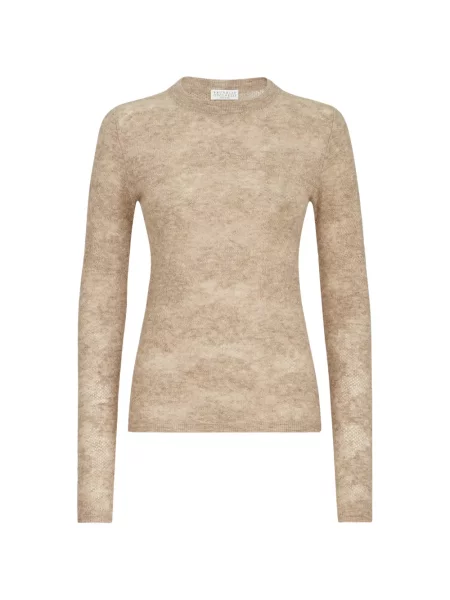 Pulover Brunello Cucinelli de lână cu model floral