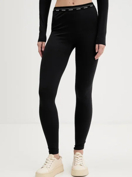 Guess legginsy MATILDE czarne