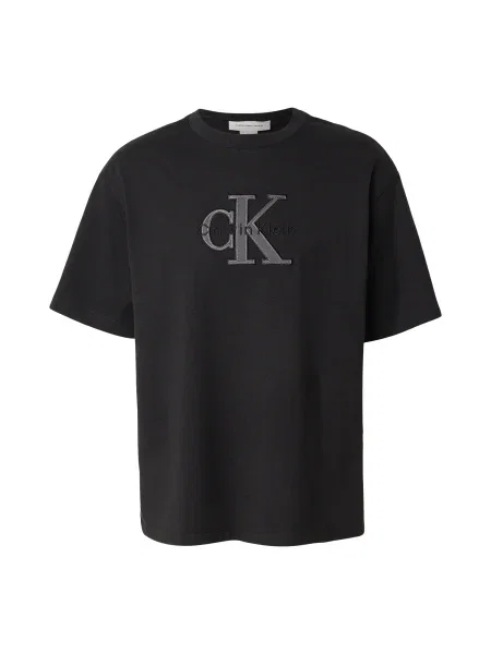 Calvin Klein Jeans Tricou gri negru