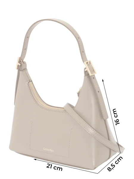 Calvin Klein Geantă de umăr taupe gri