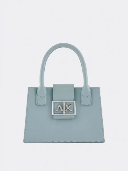 Armani Exchange Сумка Поліуретан блакитний