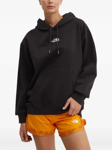 Džemperis su gobtuvu The North Face su autografu juoda