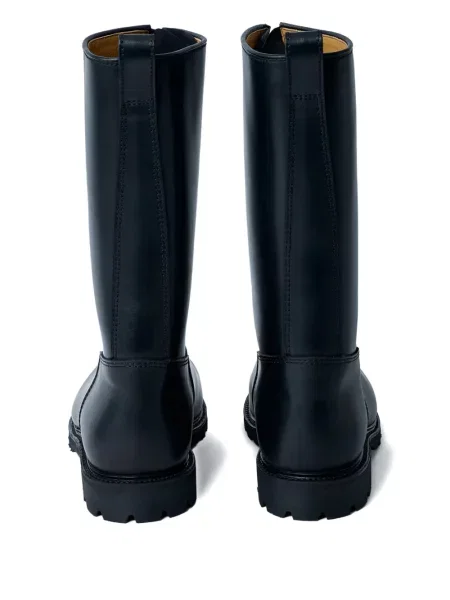 Botine Rier din piele negru