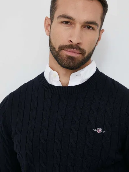 Gant pulover de marin light albastru