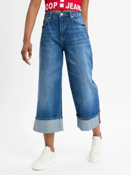 Joop Jeans Dżinsy o szerokim kroju Kobiety jednolity 26 niebieski