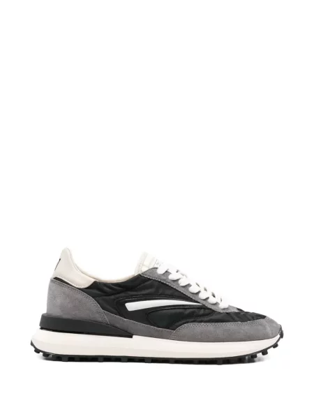 Sneakerși D.a.t.e. din piele de căprioară negru