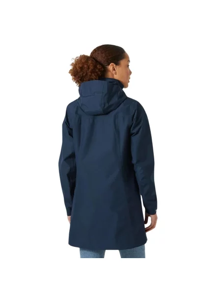 Kurtka uniwersalna Helly Hansen W Aden Long Coat niebieska