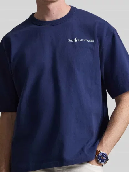 T-shirt o kroju relaxed fit z czystej bawełny Polo Ralph Lauren