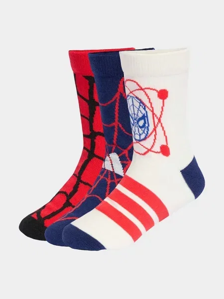 Adidas Dolge nogavice Spider-man Pisana rdeča