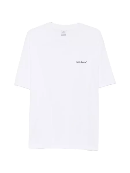 Tricou Won Hundred cu broderie alb
