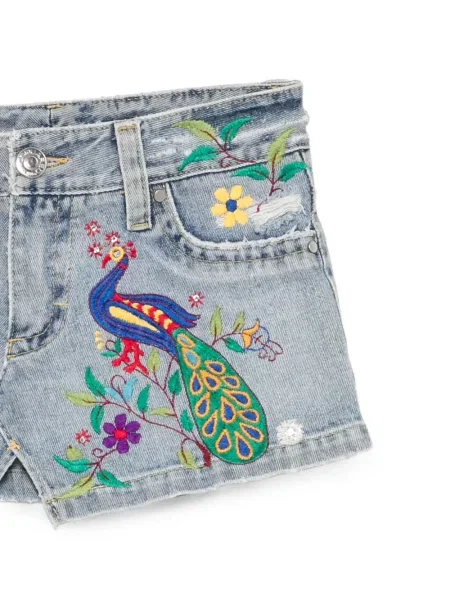 Fusta mini Dsquared2 albastru