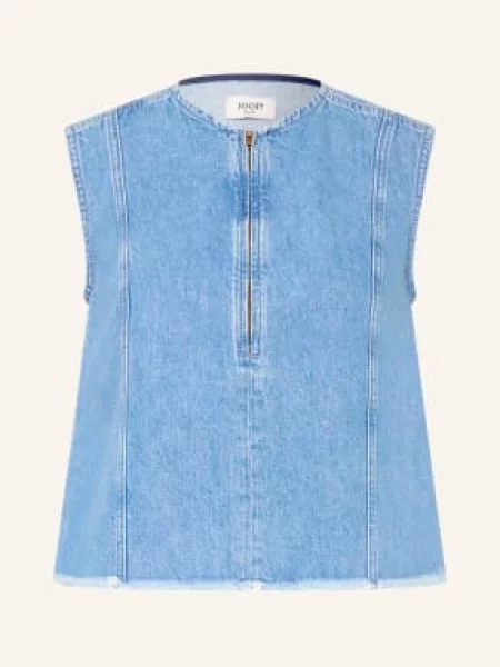 Top dżinsowy Joop! Jeans niebieski