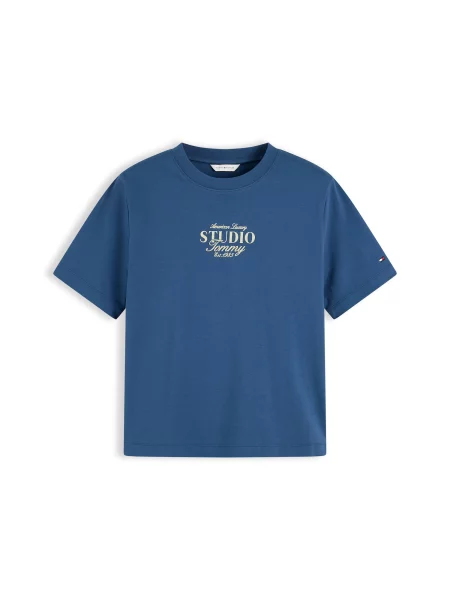 TOMMY HILFIGER Póló zerge / zafir