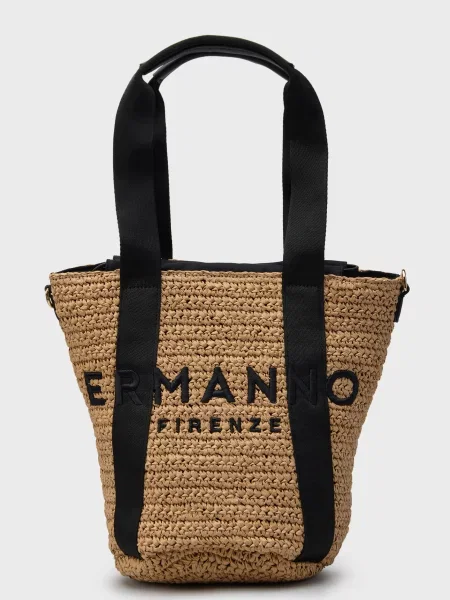 Сумка Ermanno Scervino бежевая