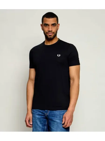 Fred Perry Tricou RINGER negru
