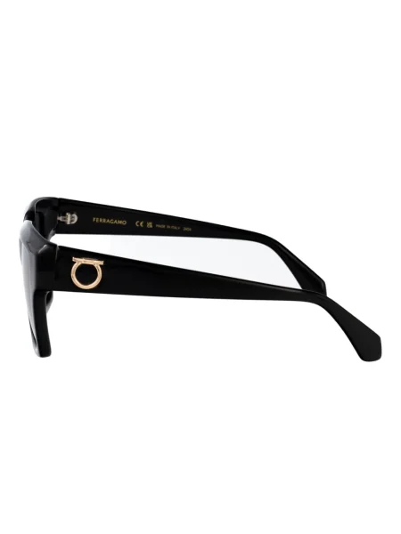 Слънчеви очила Ferragamo Eyewear черно