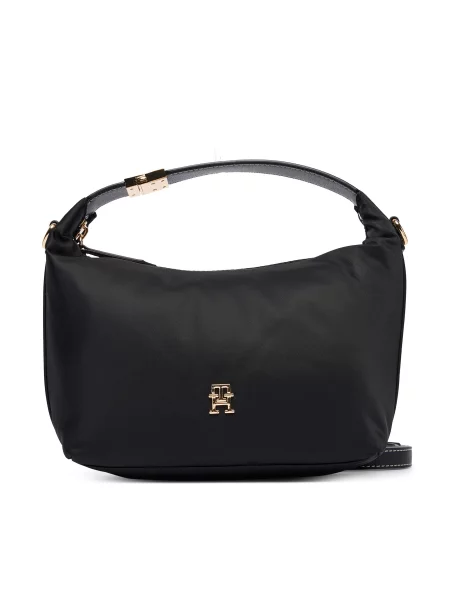 Tommy Hilfiger Τσάντα Th Go Crossover Nylon μαύρο