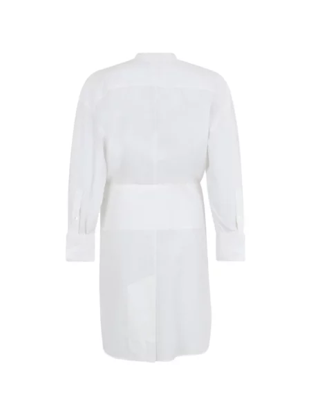 Lung rochie tip cămașă Ellery alb