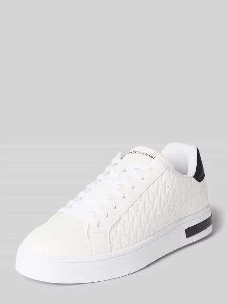 Sneakersy Armani Exchange białe