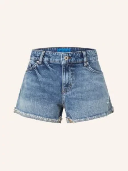 Hugo Szorty Jeansowe Galimon blau niebieskie