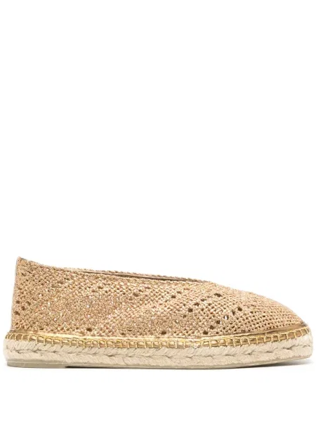 Espadrilky Castañer zlaté
