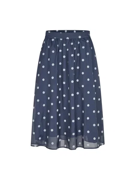 Spódnica midi Lollys Laundry niebieska