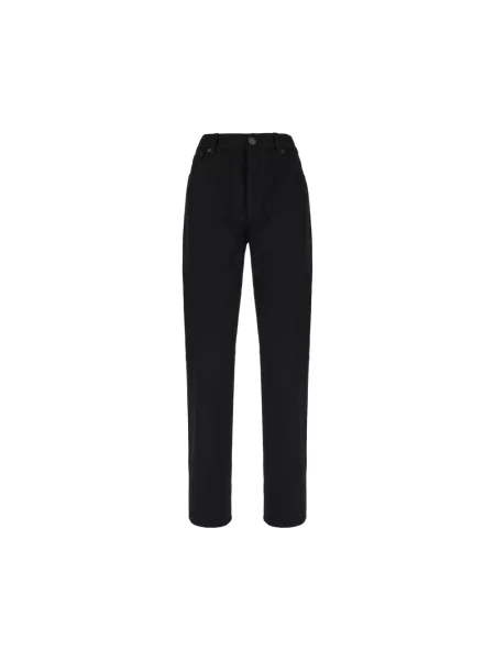 Jeansy straight leg Alexander Mcqueen czarne